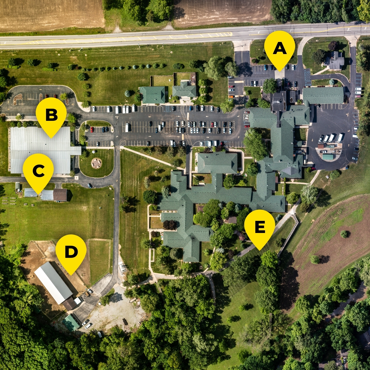 Sunshine Main Campus Map