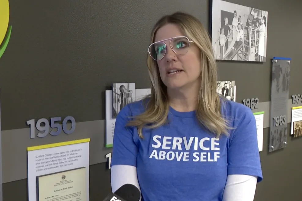 rotary club president interview