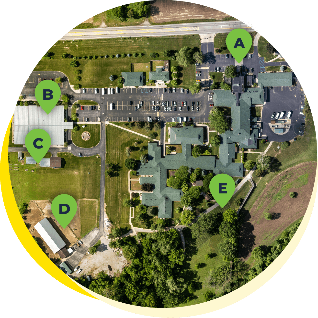 Sunshine Main Campus Map