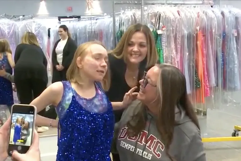 going shopping for night to shine prom