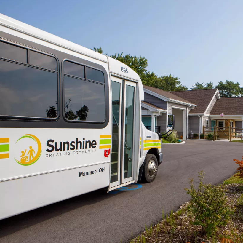 A Sunshine Communities Bus